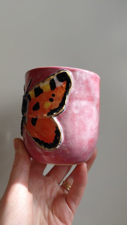sommerfugle 3d kop, uden hank billede 4