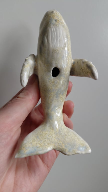 pukkelhval skulptur  billede 7