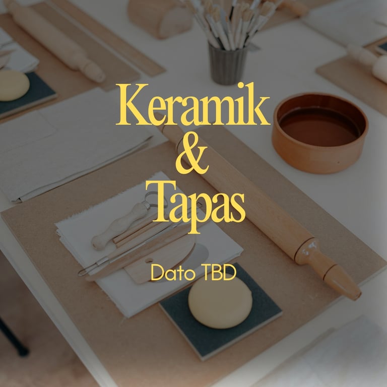 Keramik &amp; Tapas – Lav din egen kop - TBD