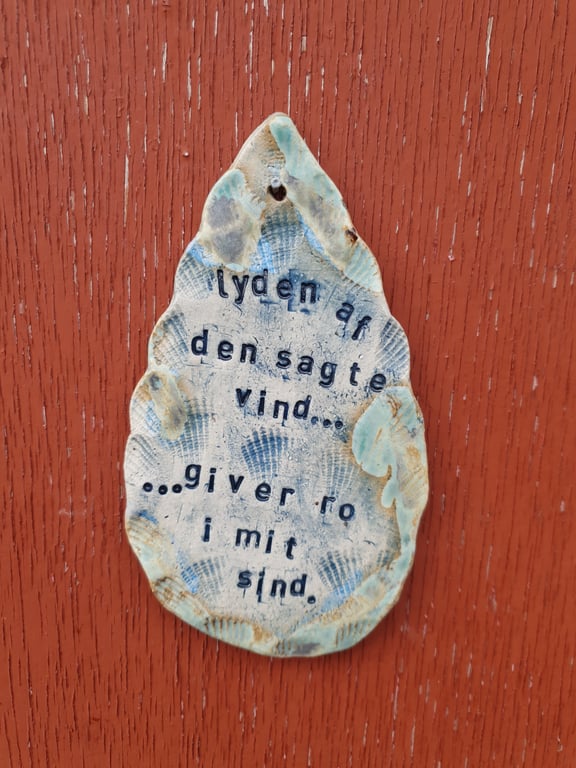 lyden af den sagte vind...Poetisk ophæng