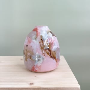 Rosa Twist vase – produktbillede