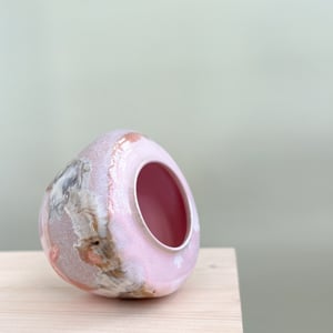 Rosa Twist vase – produktbillede