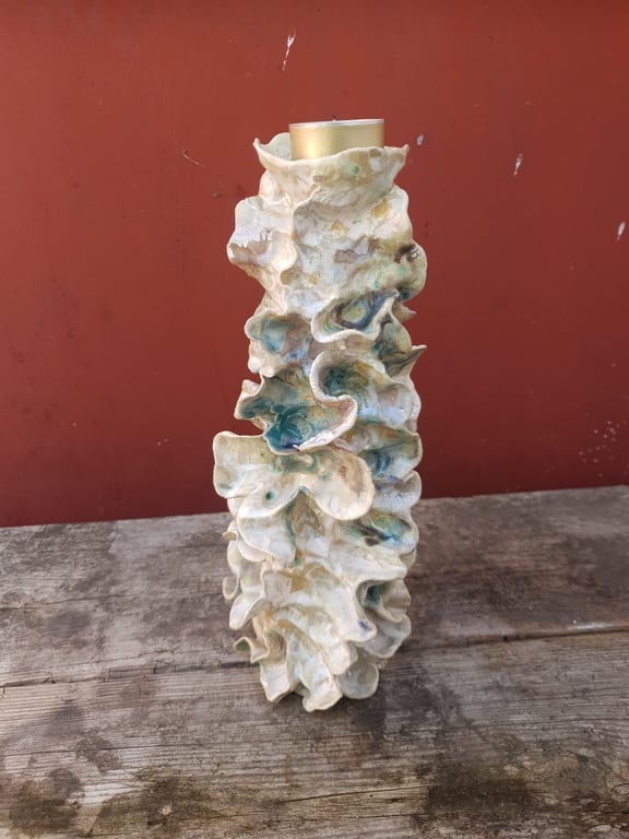 Lys bølge skulptur  billede 3