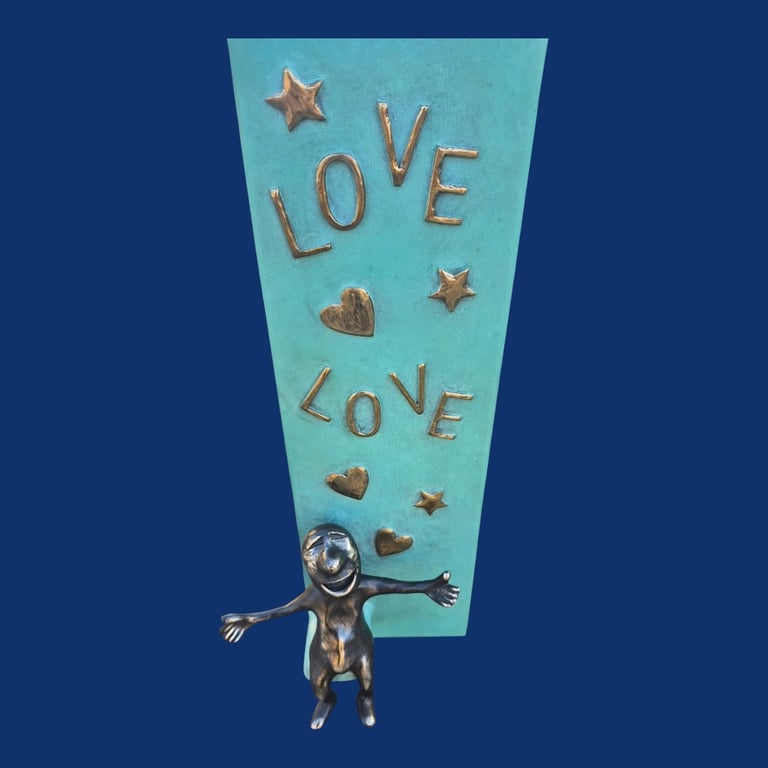 My Love (grøn patinering) billede 2