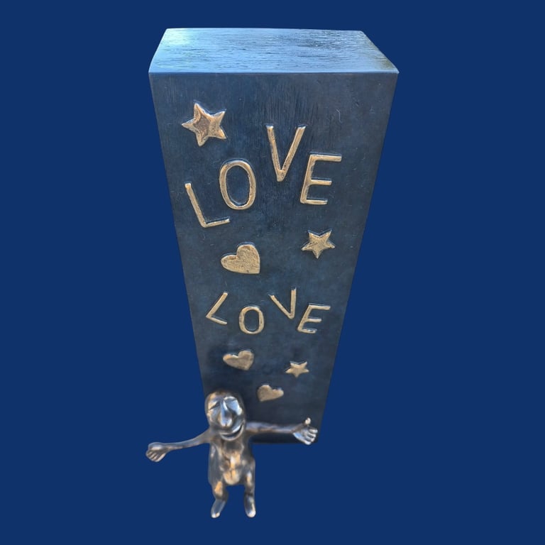 My Love (Mørkeblå patinering) billede 11