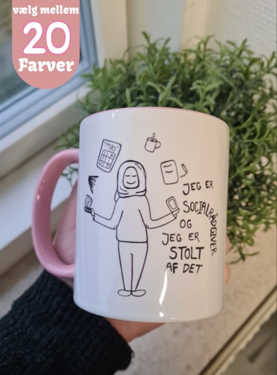 Krus: Jeg er socialrådgiver og jeg er stolt af det (tørklæde)