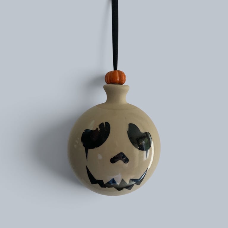 Julekugle, halloween-edition