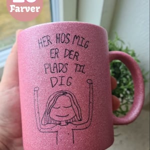Krus: her hos mig er der plads til dig – produktbillede