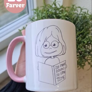 Krus: so many books so little time – produktbillede