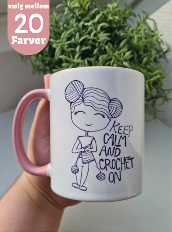 Krus: keep calm and crochet on