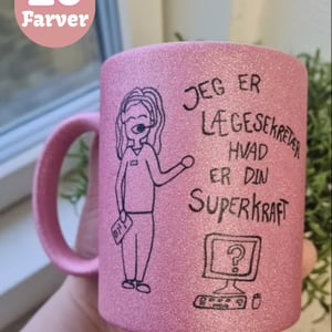 Krus: jeg er lægesekretær, hvad er din superkraft – produktbillede