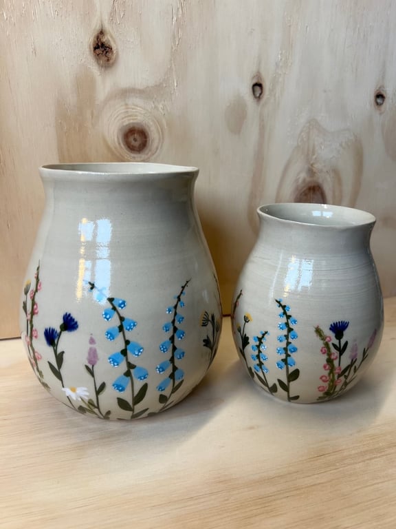 Mellem buttet Flora-vase  billede 3