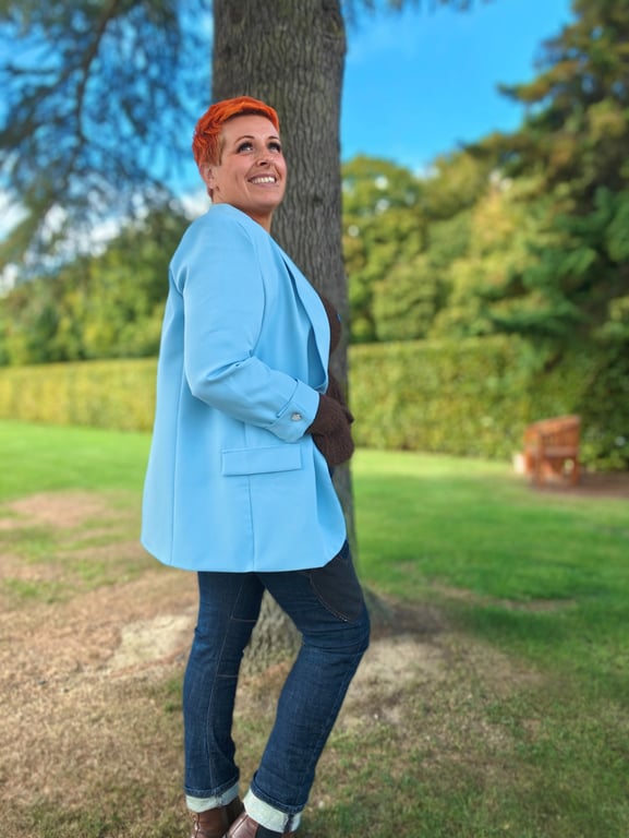 Bennie Blazer Skyblå billede 2