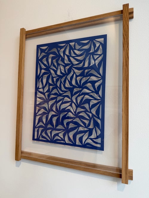40x50cm, papercut, indrammet  (2)