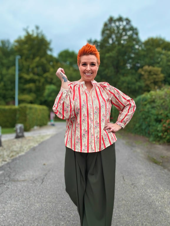 Lærke Skjorte Coral billede 3
