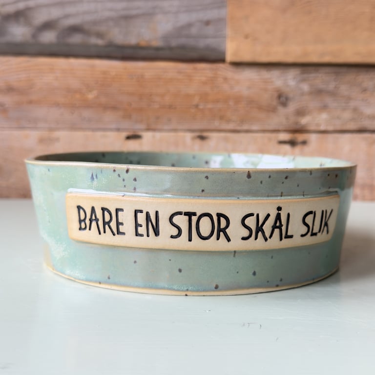 Bare en stor skål slik, 2. sortering