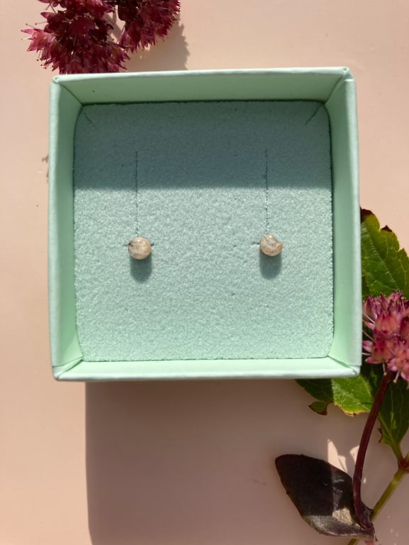 Mini rund marmoreret billede 3