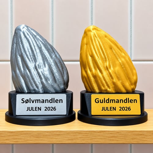 Mandel Trofæ / I Guld og Sølv