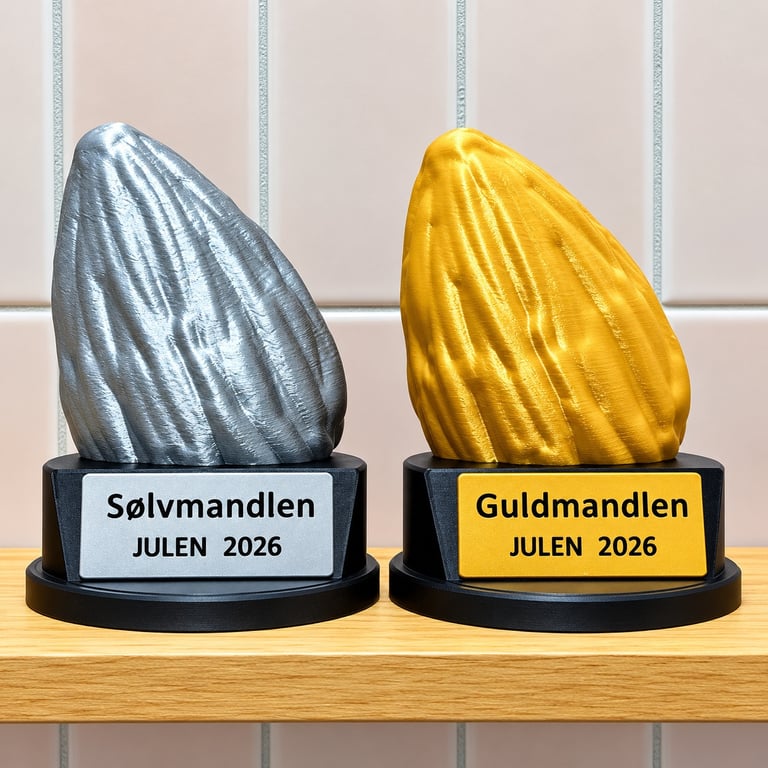 Mandel Trofæ / I Guld og Sølv