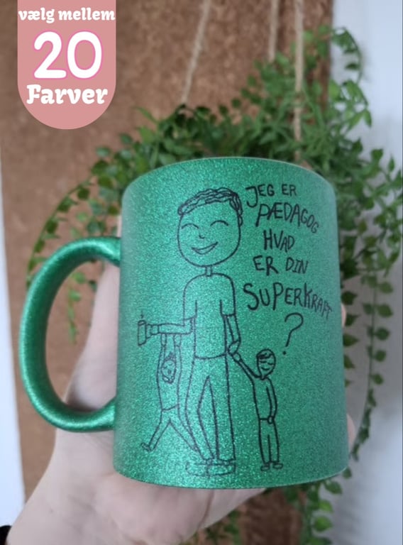 Krus: Jeg er pædagog, hvad er din superkraft (kort hår)