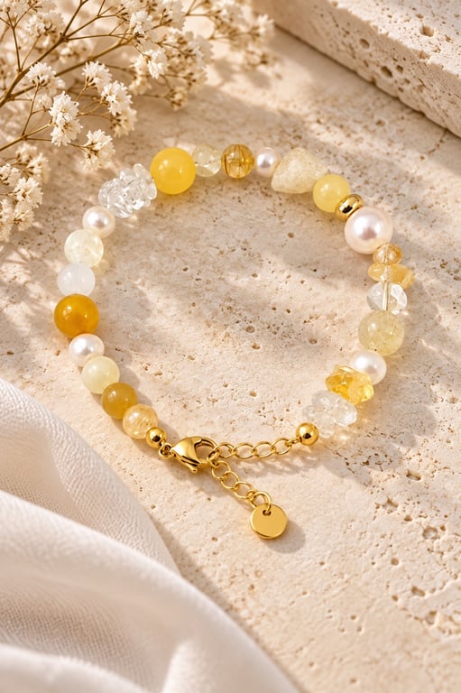 Be sunshine armbånd- glæde, energi, motivation, manifestation