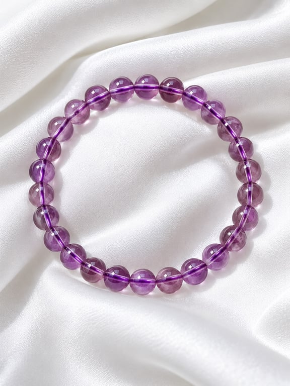 Ametyst armbånd