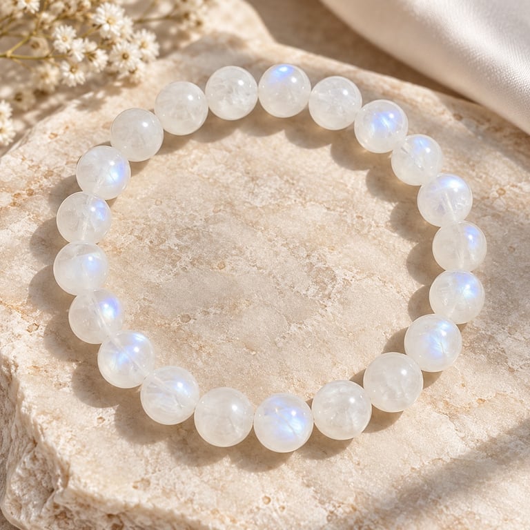 Månesten armbånd