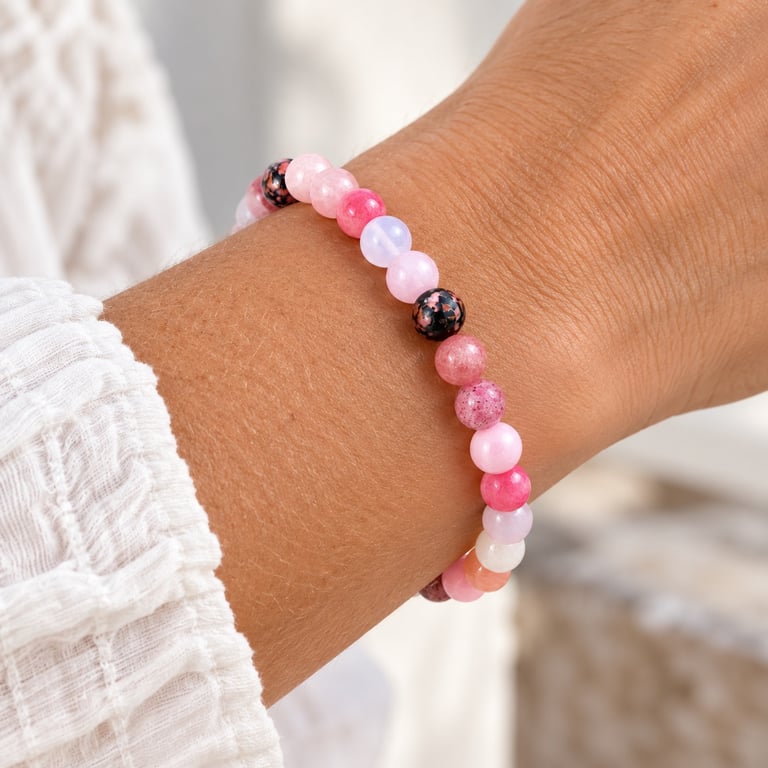 Beyou armbånd - vælg selv krystaller  billede 4