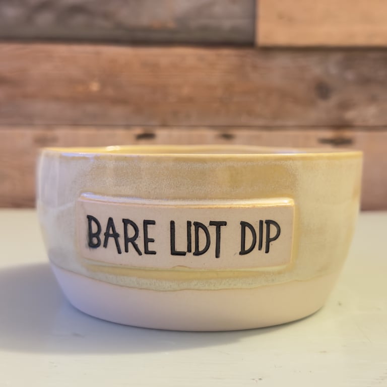 Bare lidt dip, med skønhedsfejl