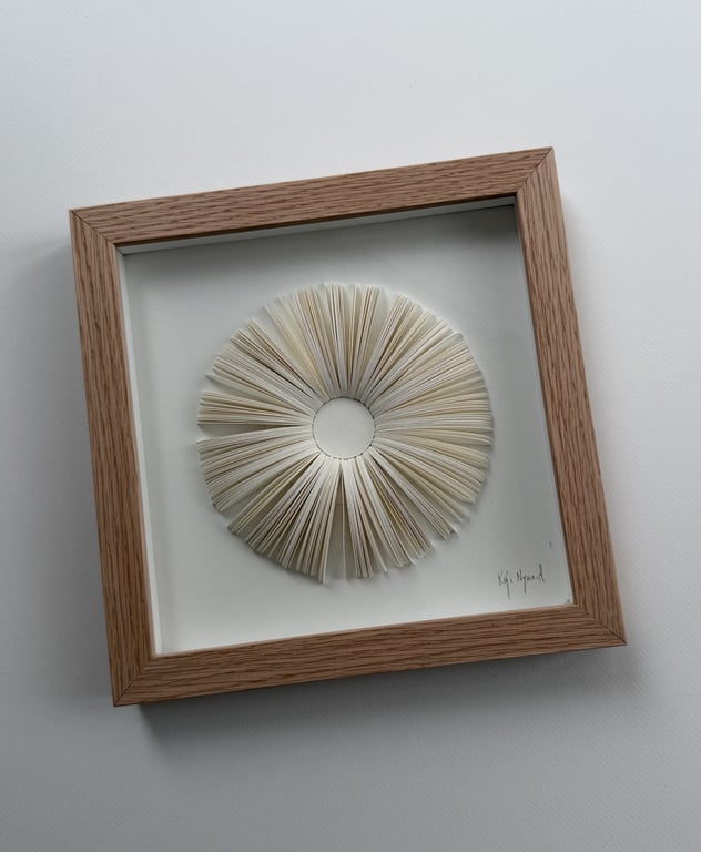 20x20cm, relief, indrammet 