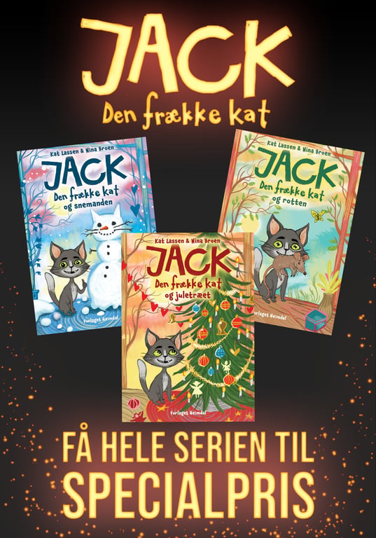 'Jack  –  den frække kat'-serien (3 hardcovers)