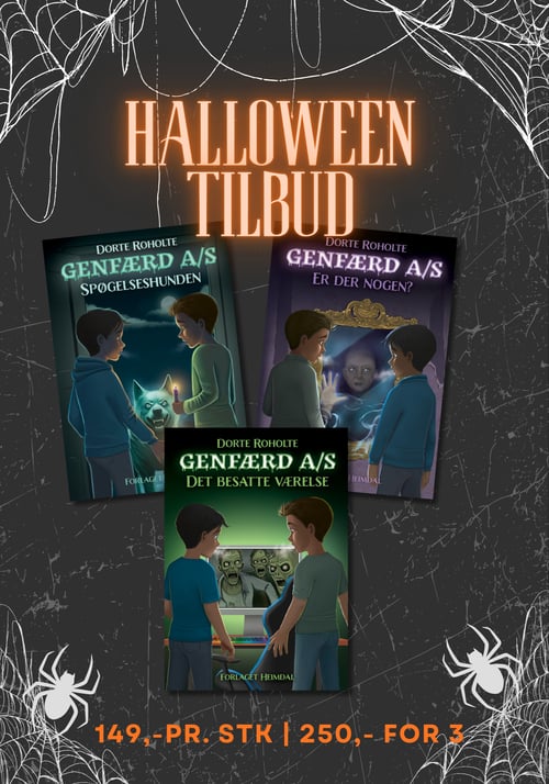 Hele Genfærd A/S serien (3 hardcovers)