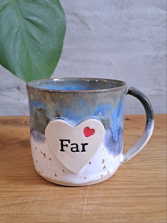 Far koppen kan indeholde 350 ml.