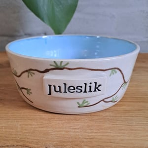 Juleslik skålen er 15 cm i diameter og 6 cm høj – produktbillede