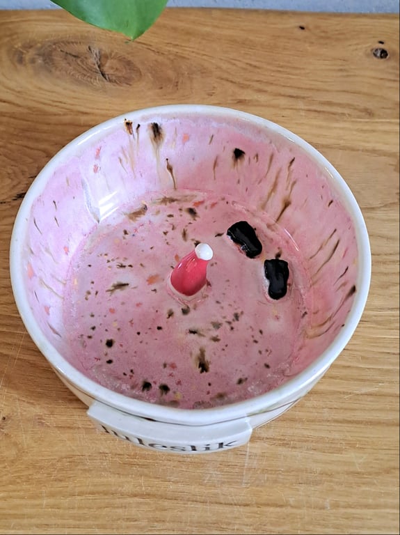 Juleslik skålen er 13,5 cm i diameter og 6 cm høj billede 3