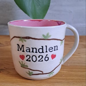 Mandlen 2026 koppen kan indeholde 350 ml. – produktbillede