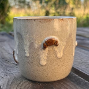 Croissant kop. 300 ml. H: 8 cm – produktbillede
