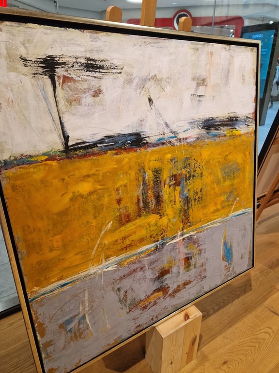 #1399  100x100 cm. SOLD  billede 4