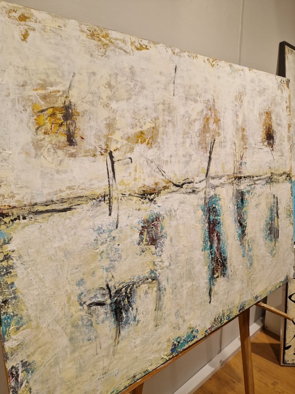 #1404. 90x120 cm  SOLD  billede 2