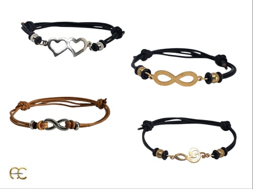 Armbånd med fleksibel glideknude -vælg mellem flere designs (1)