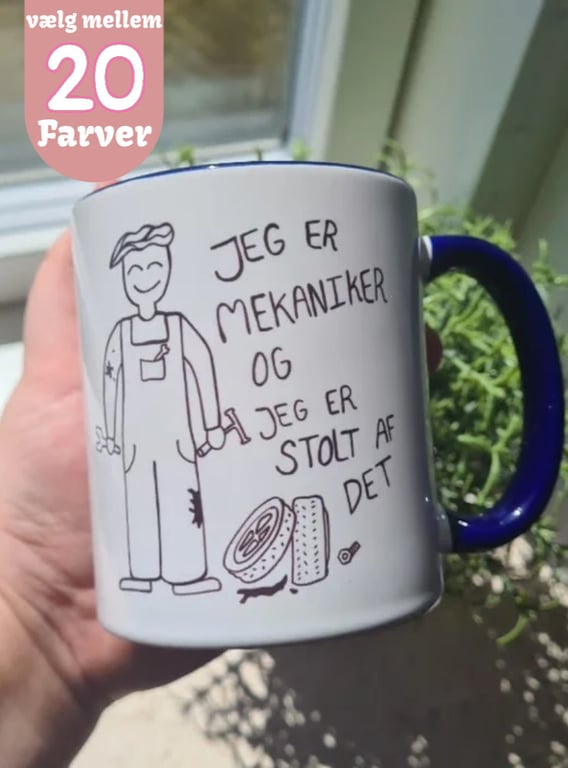 Krus: Jeg er mekaniker og jeg er stolt af det