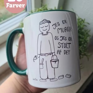 Krus: Jeg er murer og jeg er stolt af det  – produktbillede