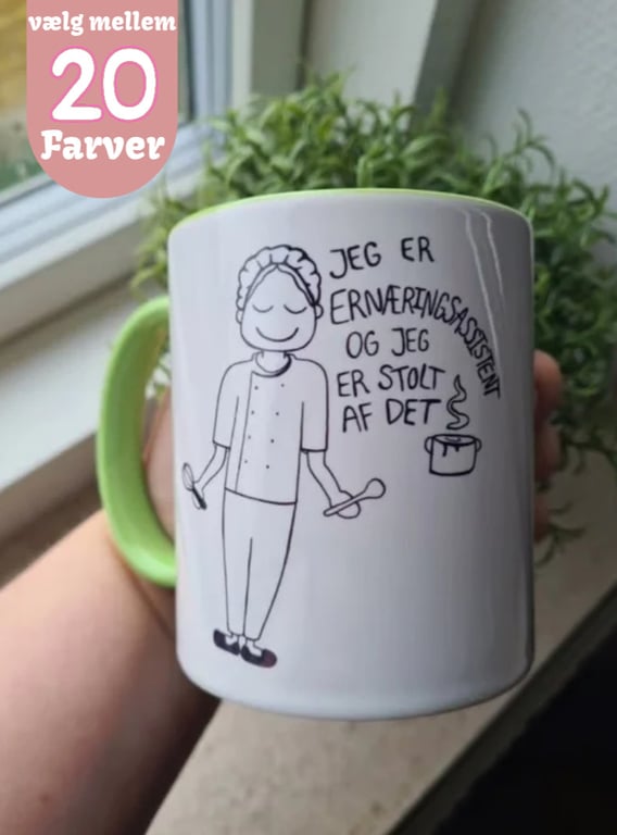 Krus: Jeg er ernæringsassistent og jeg er stolt af det