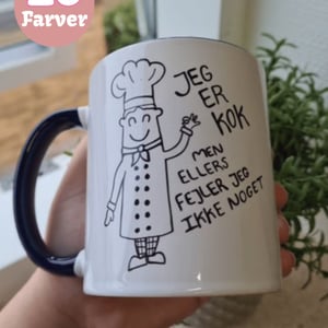 Krus: jeg er kok, men ellers fejler jeg ikke noget – produktbillede