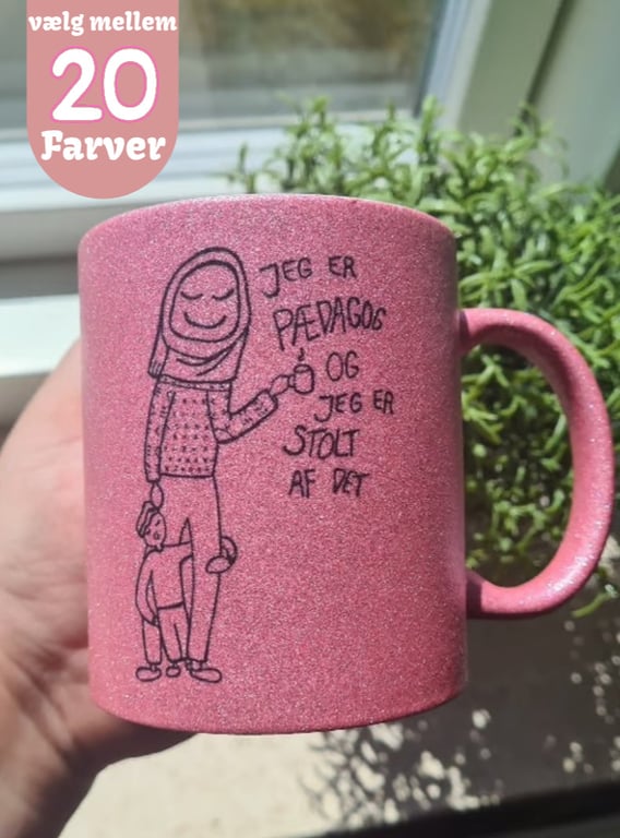Krus: Jeg er pædagog og jeg er stolt af det (med tørklæde)