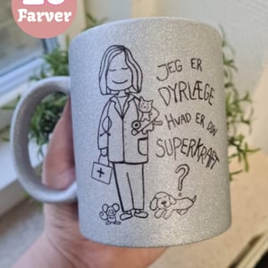 Krus: Jeg er dyrlæge, hvad er din superkraft – produktbillede
