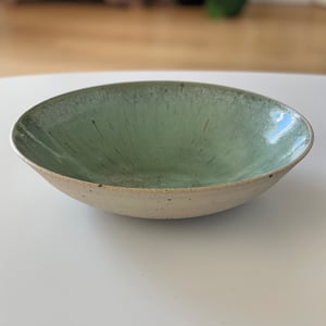 Fad/salatskål, kobbergrønt - ø 27 cm – produktbillede