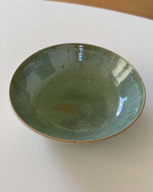 Salatskål, kobbergrøn - ø 24 cm billede 2
