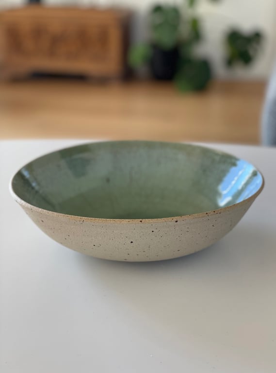 Salatskål, kobbergrøn - ø 24 cm