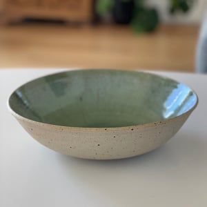 Salatskål, kobbergrøn - ø 24 cm – produktbillede